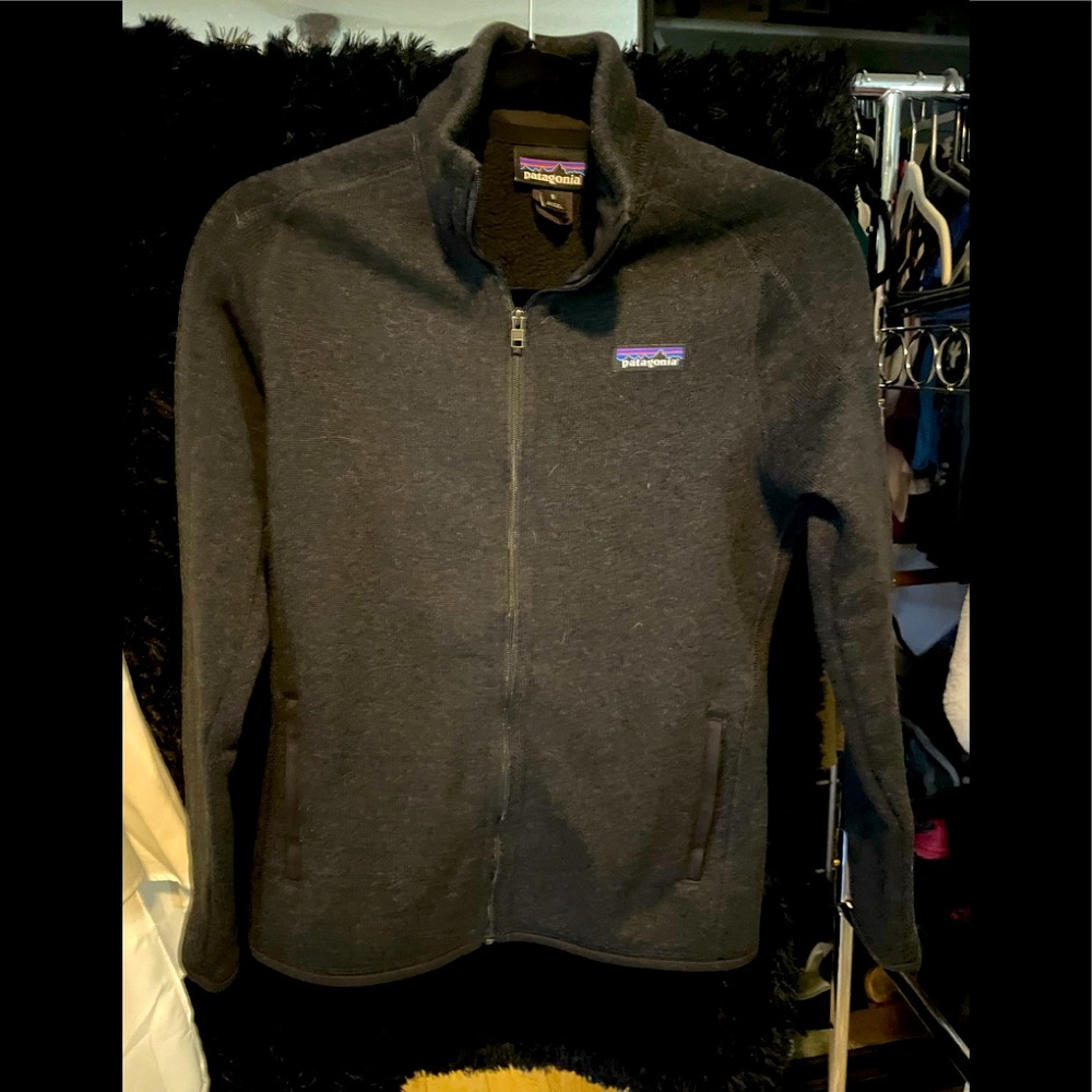 Patagonia zip front sweater